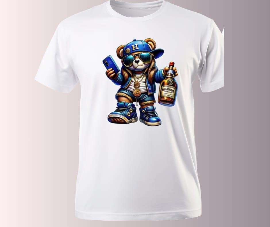 Men's Cotton Graphic Sublimation Round Neck T-Shirt - 1 Pc